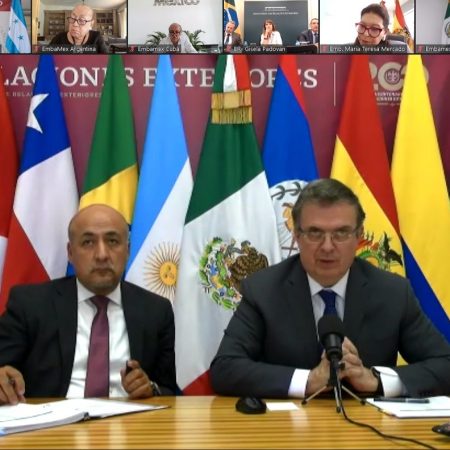 México encabezó reunión ministerial virtual previa a Cumbre Antinflacionaria