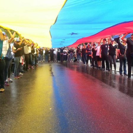 Marcha CNE oposición