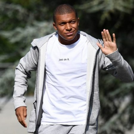 Kylian Mbappé, delantero estrella del PSG. / Foto archivo