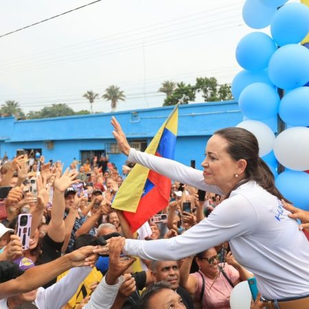 María Corina Machado valora apoyo de Argentina, Costa Rica, Guatemala, Paraguay y Uruguay