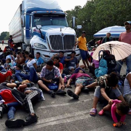 Reuters: Autoridades detuvieron a migrantes venezolanos en terminal de buses de Ciudad de México
