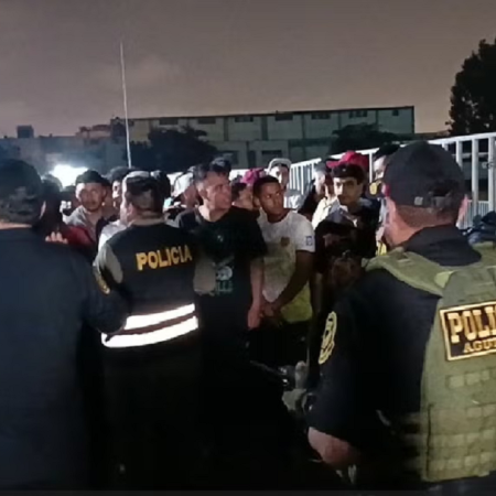 Operativo migratorio en Lima, Perú (Foto: Cortesía)