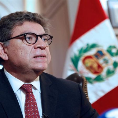 El ministro peruano de Relaciones Exteriores, Gustavo Meza-Cuadra. (EFE)