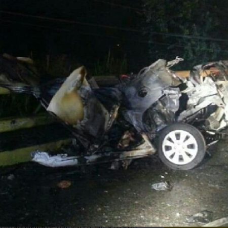 Mueren cuatro personas en accidente