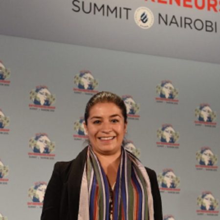 Nadia Fernanda Sánchez, presidenta de She Is Foundation.