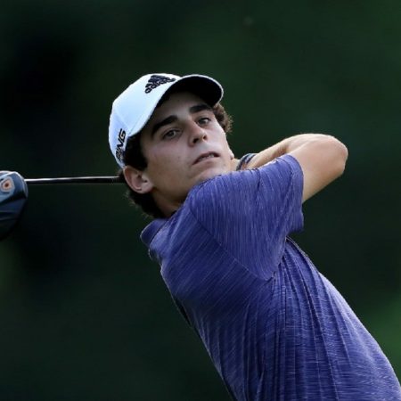 Joaquín Niemann volvió a mostrarse sólido y comparte la punta con el estadounidense Kyle Stanley./Foto: AFP