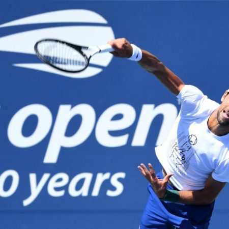 Novak Djokovic participando en el US Open. / Foto archivo