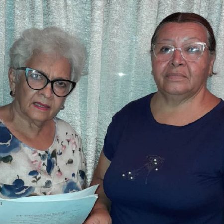 Marbella Colmenares y Omaira Pulido. (Foto cortesía).