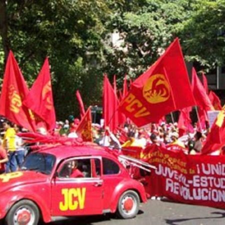 Partido Comunista de Venezuela. Foto referencial (archivo).