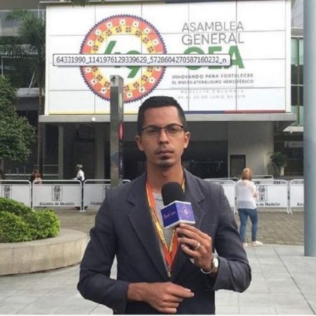 periodista Johan Álvarez