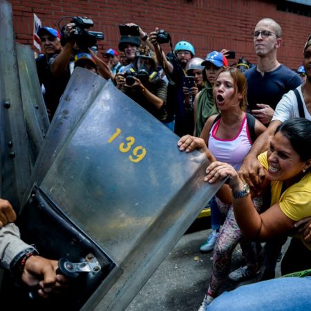 VENEZUELA-CRISIS-OPPOSITION-PROTEST