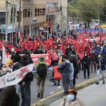 Sindicatos creen que jornada de protestas en Ecuador fue "exitosa"