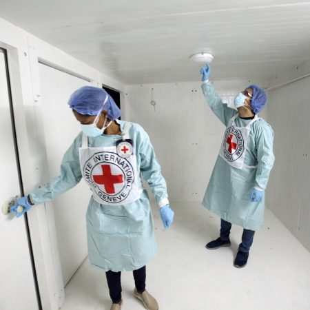 Cruz Roja Internacional ayudó a rehabilitar la morgue de Bello Monte en Caracas