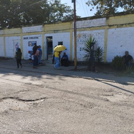 El ambiente en la mañana en el centro Luis Sanojo de La Isabelica.