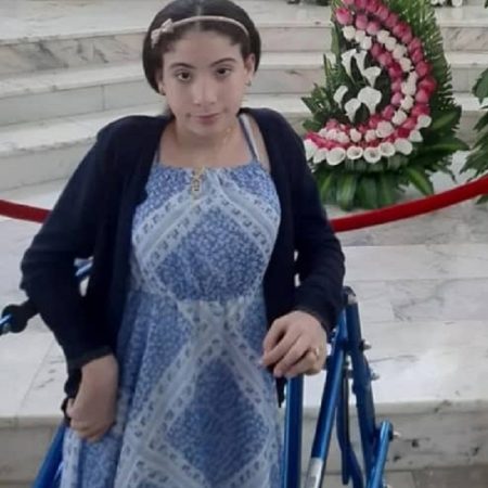 Sophia Elizabette Da Silva necesita ayuda económica. (foto cortesía).