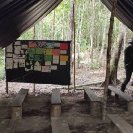 Militares de Venezuela destruyeron una "estructura logística" usada para el narcotráfico en el estado Apure. Foto: Archivo