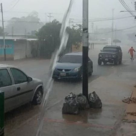 Fuertes lluvias en Tocuyito ameritaron amplio despliegue este lunes