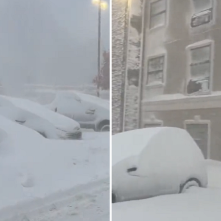 Una tormenta recubre parte del estado de Nueva York con dos metros de nieve