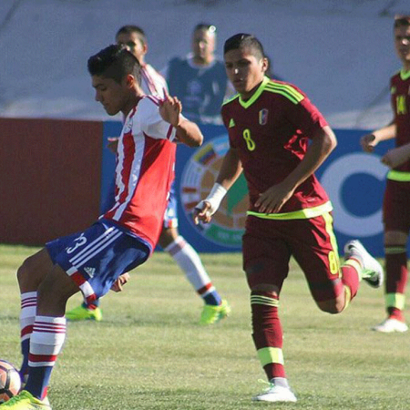La seleccion sub 17 llegó a cuatro puntos en el Sudamericano/ Foto: @sud17chile