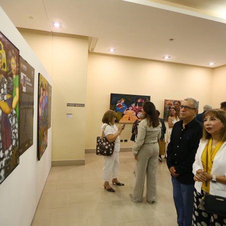 La exposición estará a disposición del público hasta el 24 de octubre. (Foto Juan Carlos Hernández).