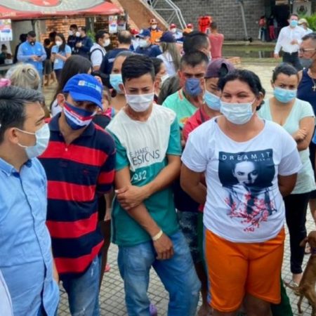 Ministro de Defensa colombiano y Misión Internacional evalúan crisis de desplazados por conflicto en Apure