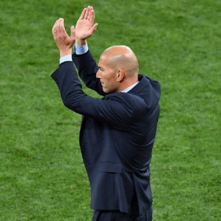 Zinadine Zidane, entrenador del Real Madrid. / Foto archivo